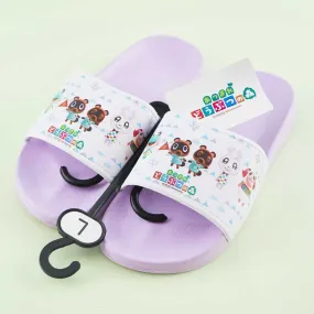 Animal Crossing Indoor Slippers - Purple / Large