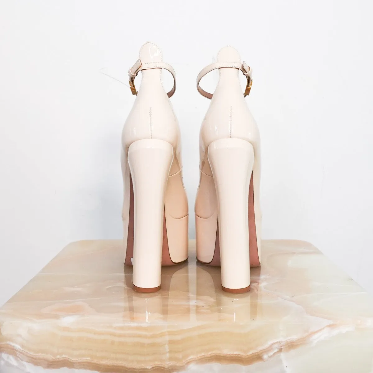 Ankle strap platforms RRP £1000