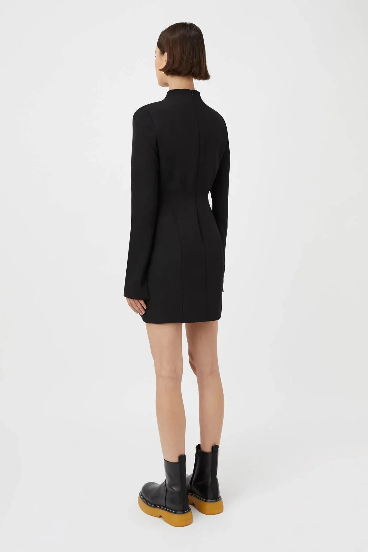 Camilla And Marc Portico Mini Dress - Black