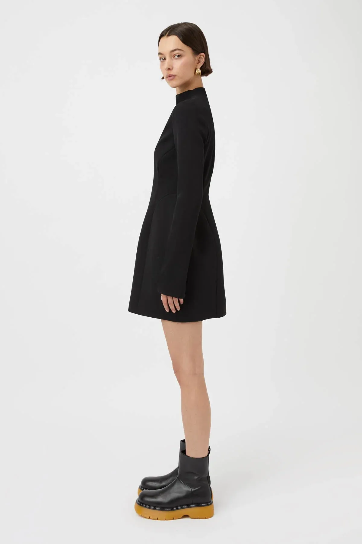 Camilla And Marc Portico Mini Dress - Black