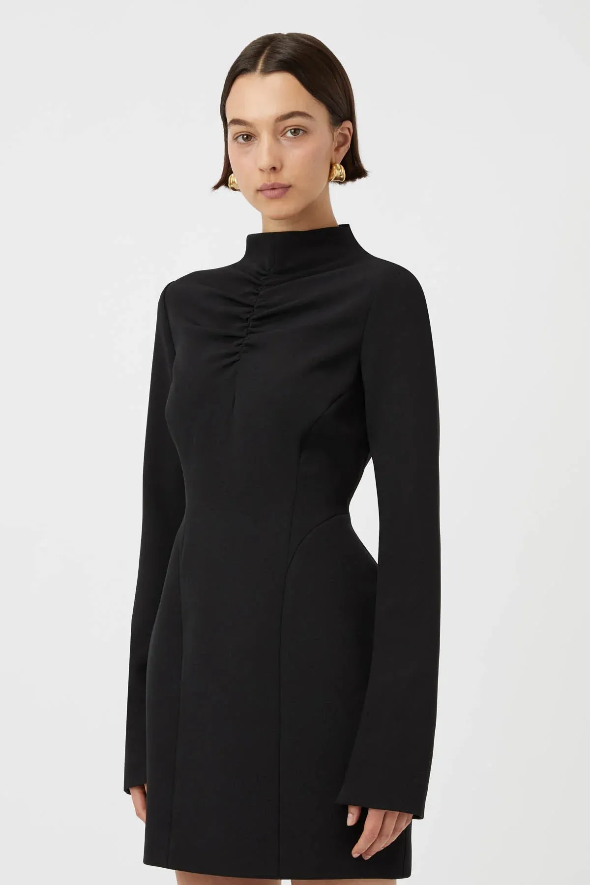 Camilla And Marc Portico Mini Dress - Black
