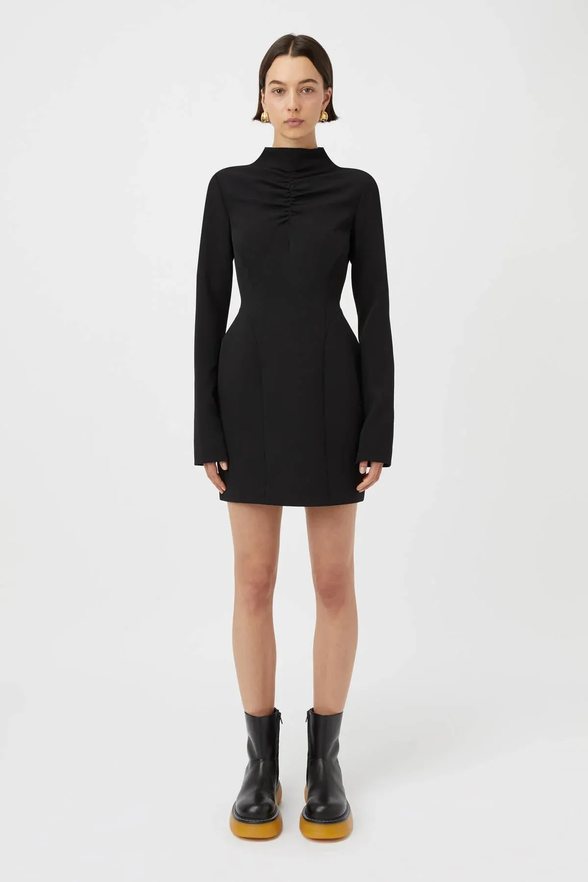 Camilla And Marc Portico Mini Dress - Black