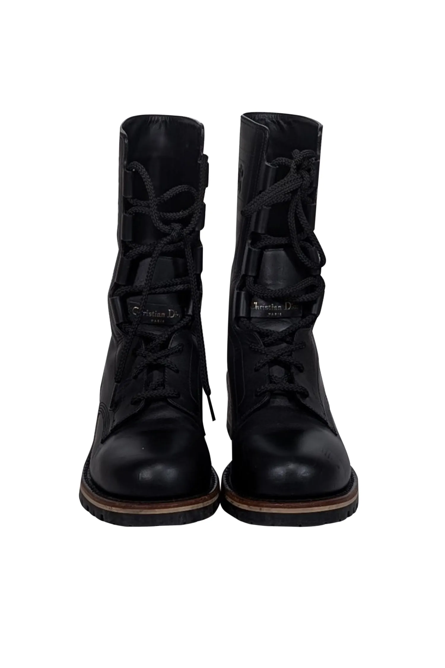 Christian Dior - Black Calfskin Quest 35mm Short Boots Sz 8
