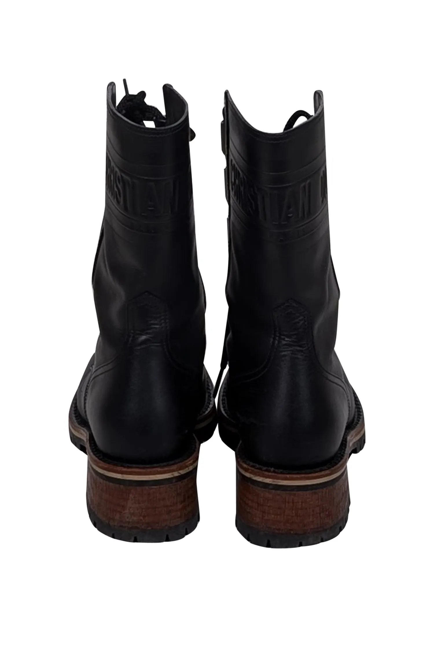 Christian Dior - Black Calfskin Quest 35mm Short Boots Sz 8