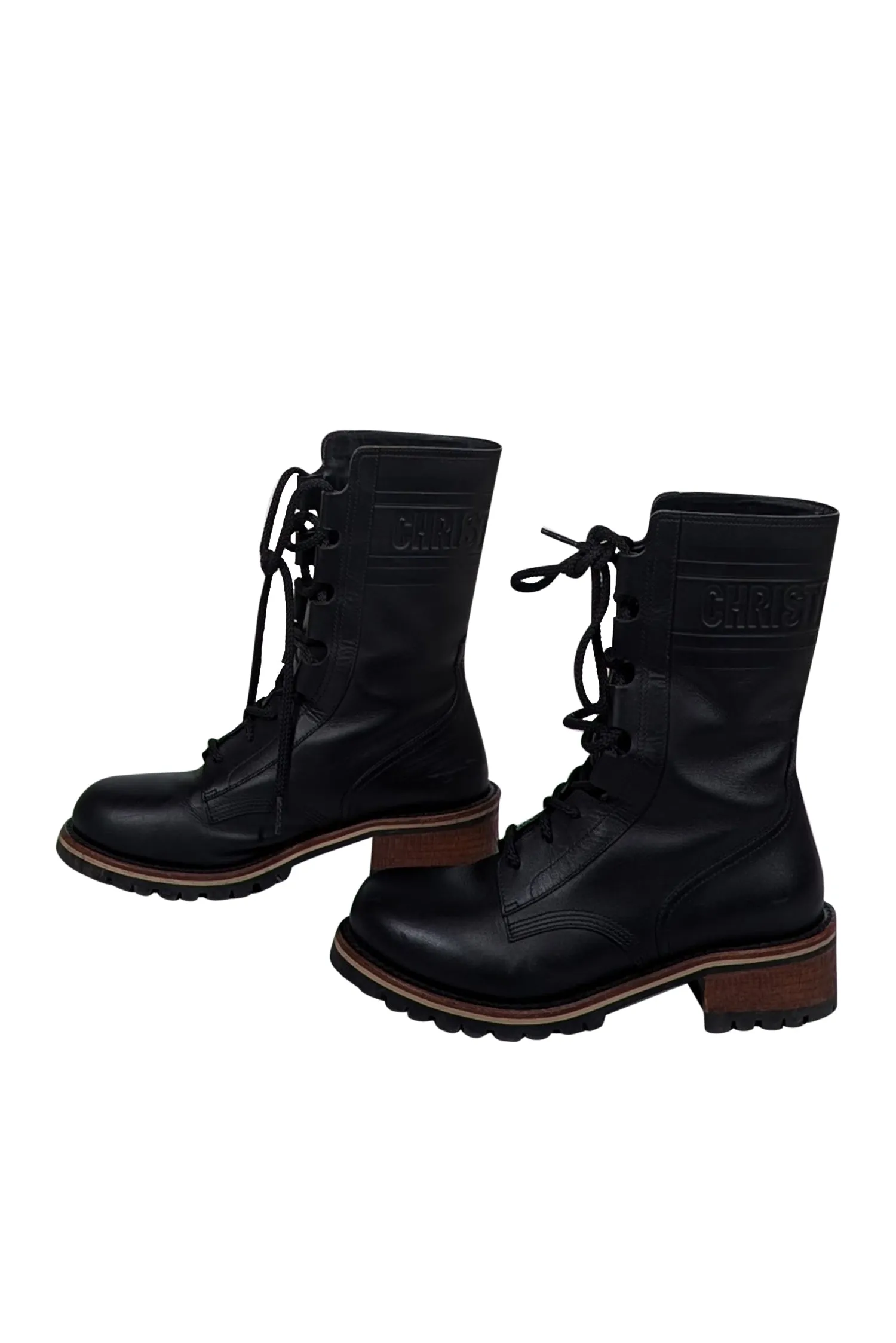 Christian Dior - Black Calfskin Quest 35mm Short Boots Sz 8