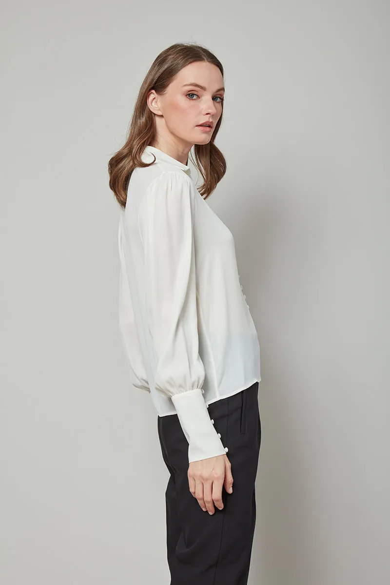 Class Apart Patricia Button-Front Top