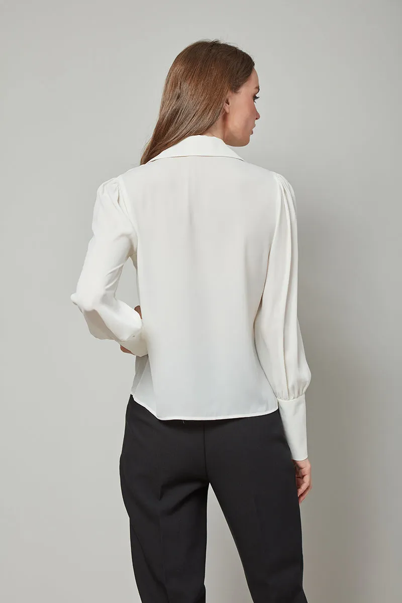 Class Apart Patricia Button-Front Top