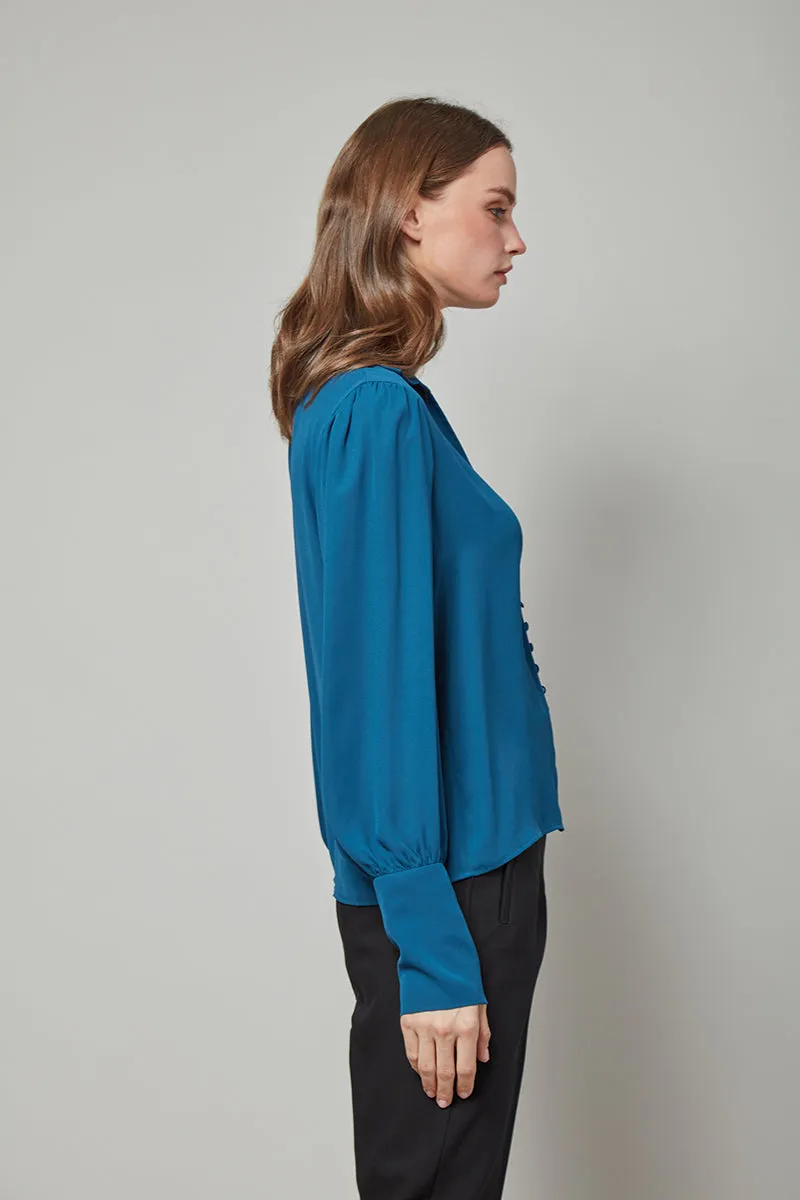 Class Apart Patricia Button-Front Top