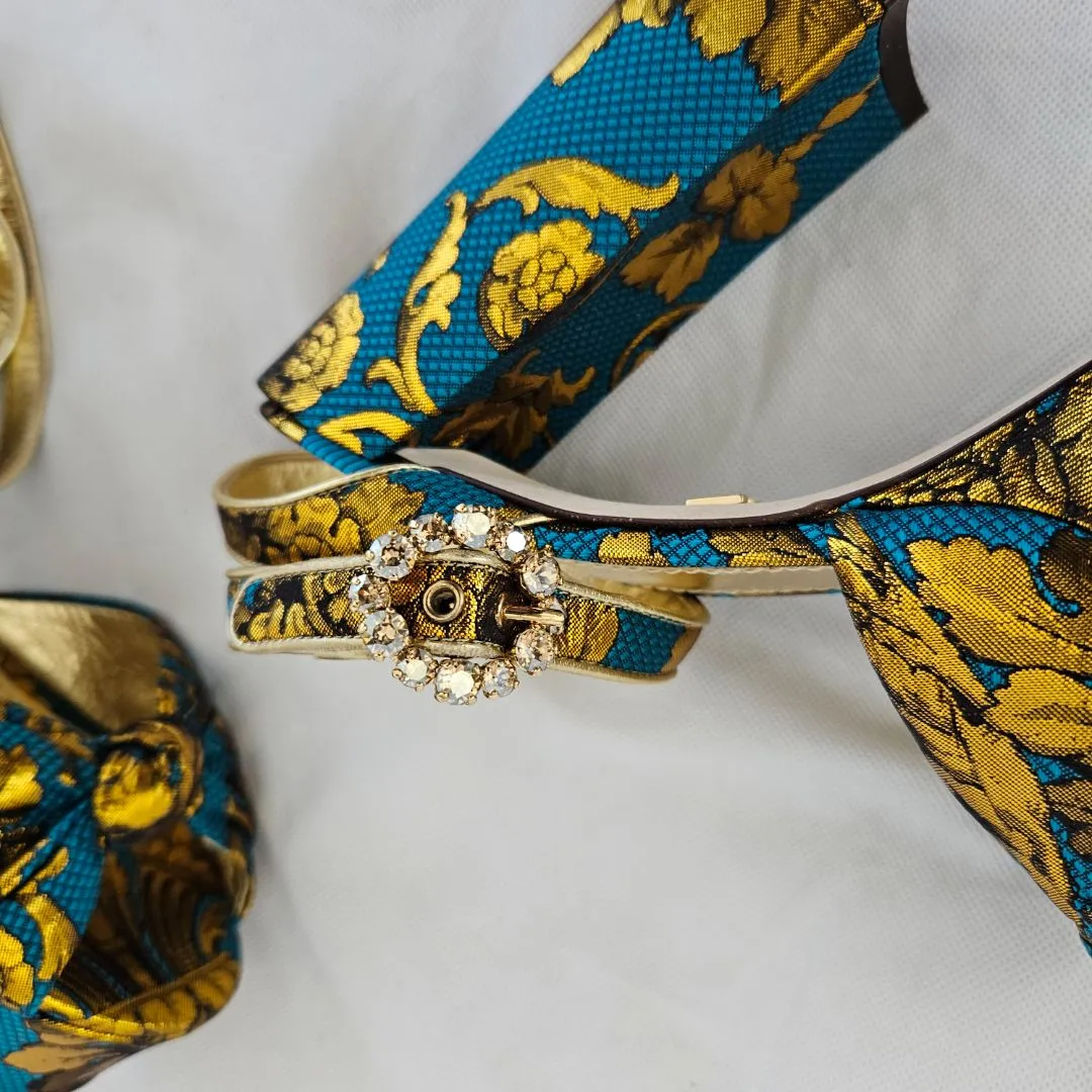 Dolce & Gabbana Dolce & Gabbana Baroque Plateau Sandals Pumps, 39