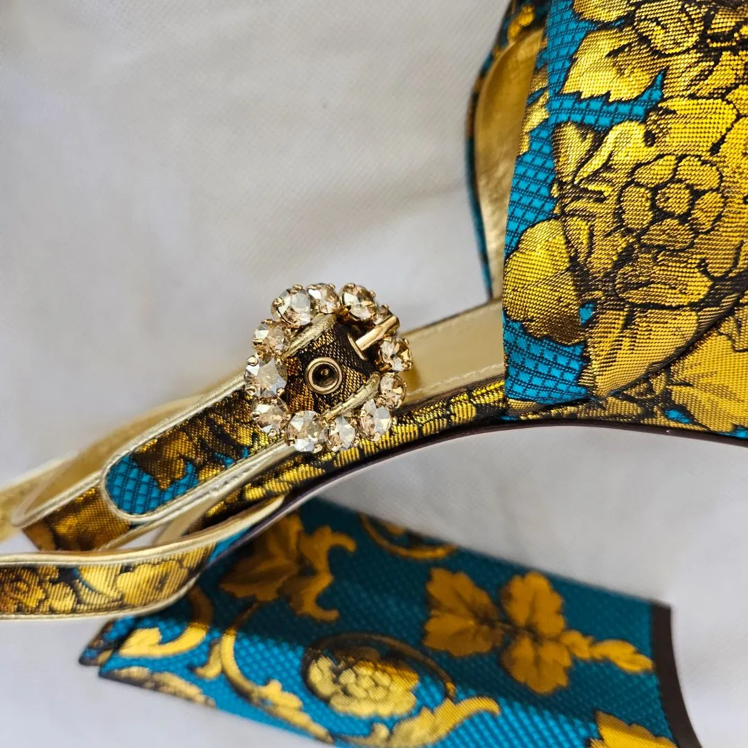 Dolce & Gabbana Dolce & Gabbana Baroque Plateau Sandals Pumps, 39