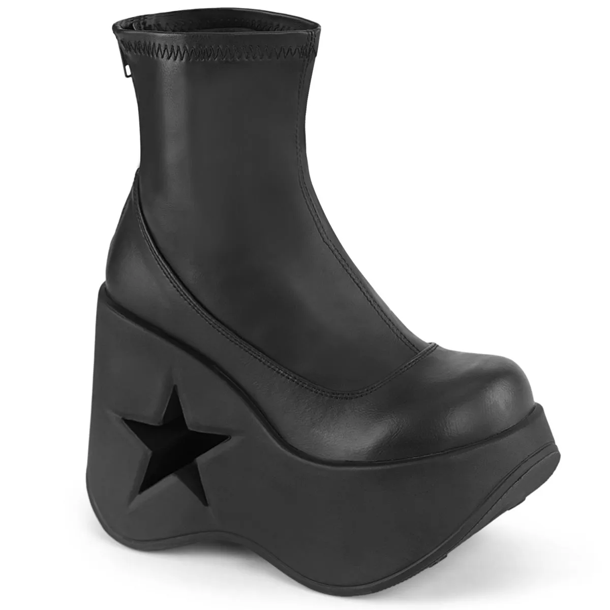 DYNAMITE-100 Demoniacult Alternative Footwear Women's Ankle Boots
