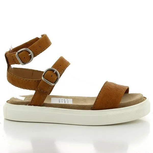 Forte S17-4370 Tan Slingback Sandals