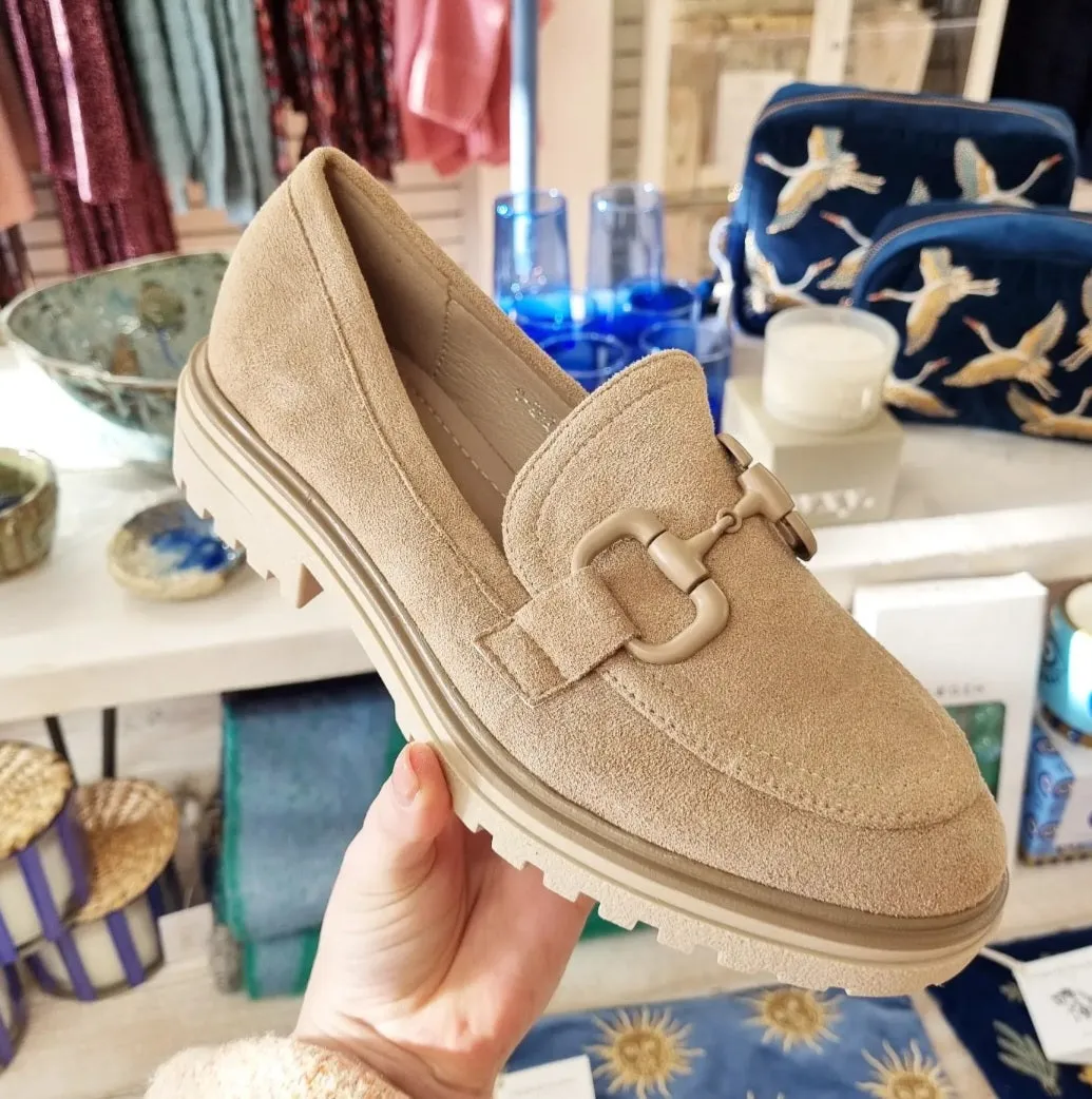 Karou Camel Loafers