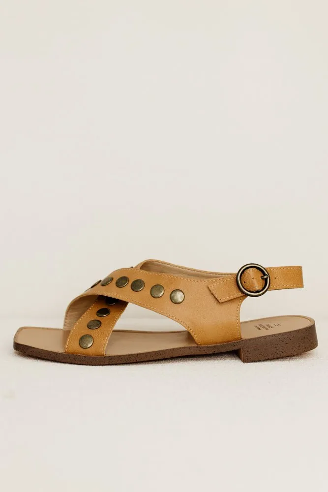 Kylie Sandals in Tan - FINAL SALE