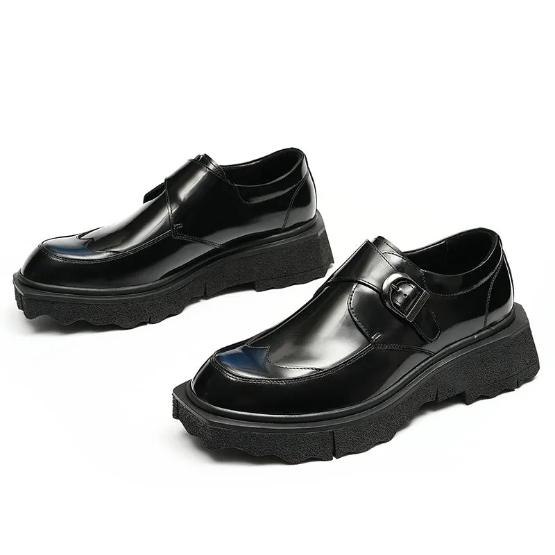 Luxalon Leather Monk Straps