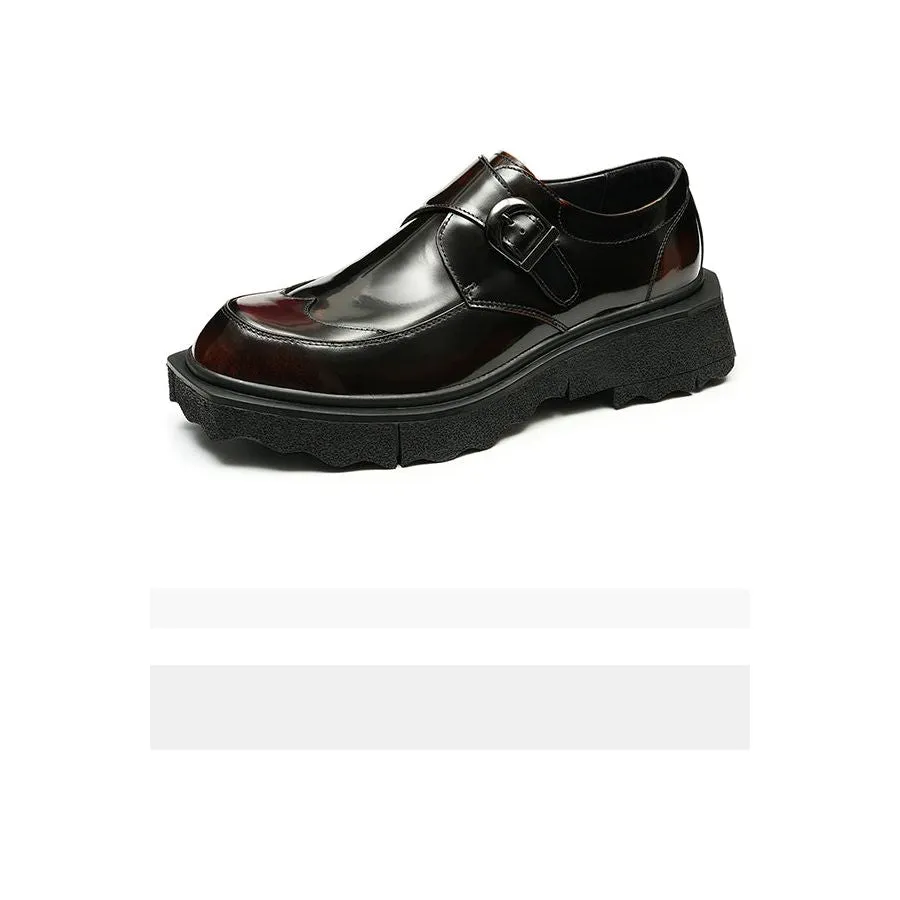 Luxalon Leather Monk Straps