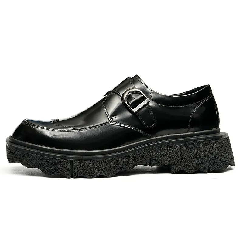 Luxalon Leather Monk Straps