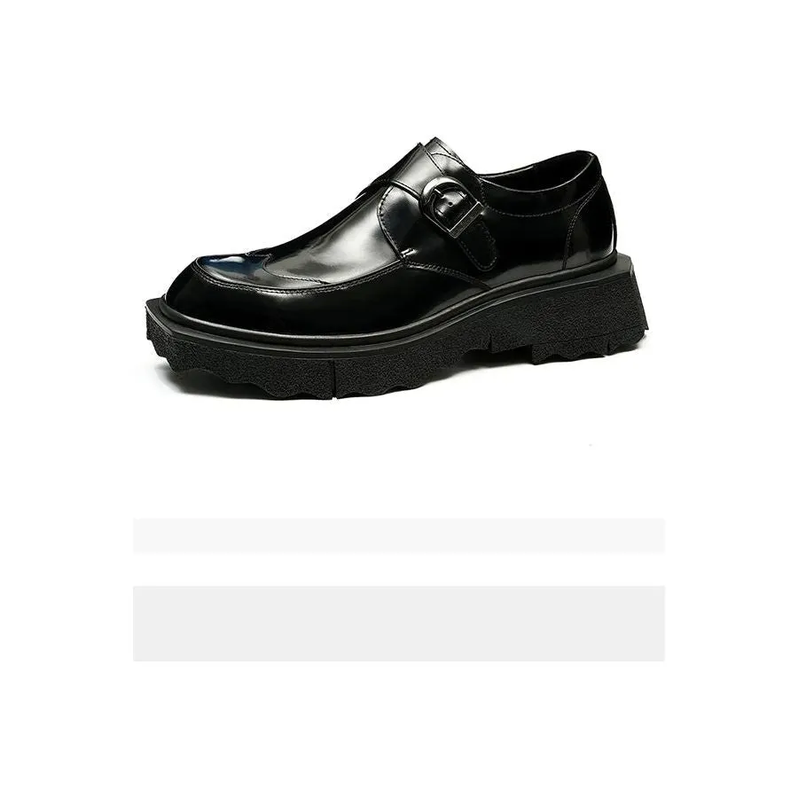 Luxalon Leather Monk Straps