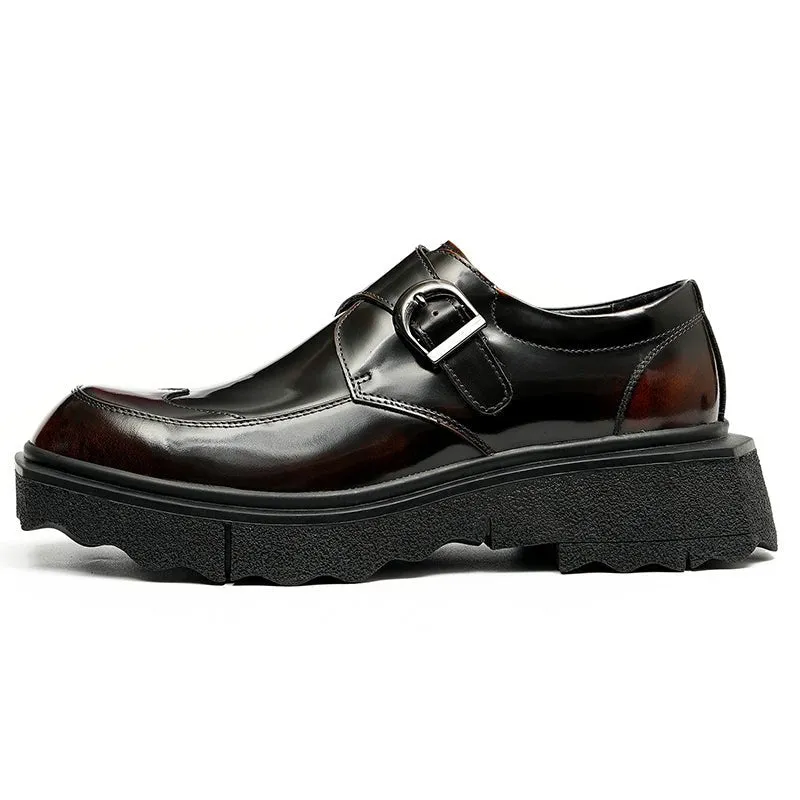 Luxalon Leather Monk Straps