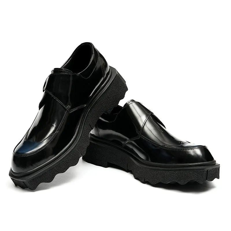 Luxalon Leather Monk Straps