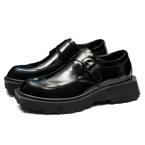 Luxalon Leather Monk Straps