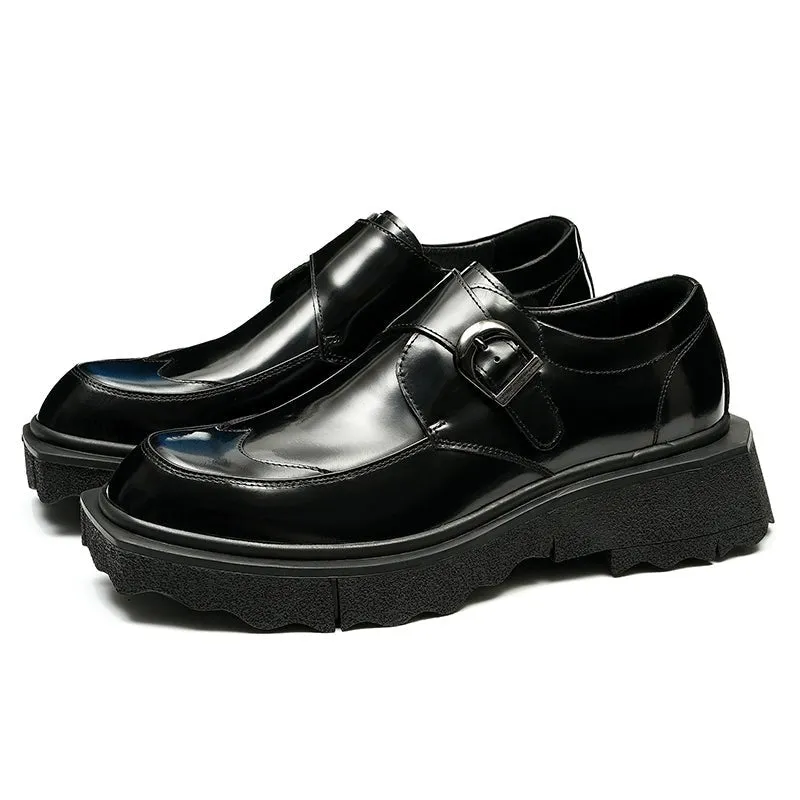 Luxalon Leather Monk Straps