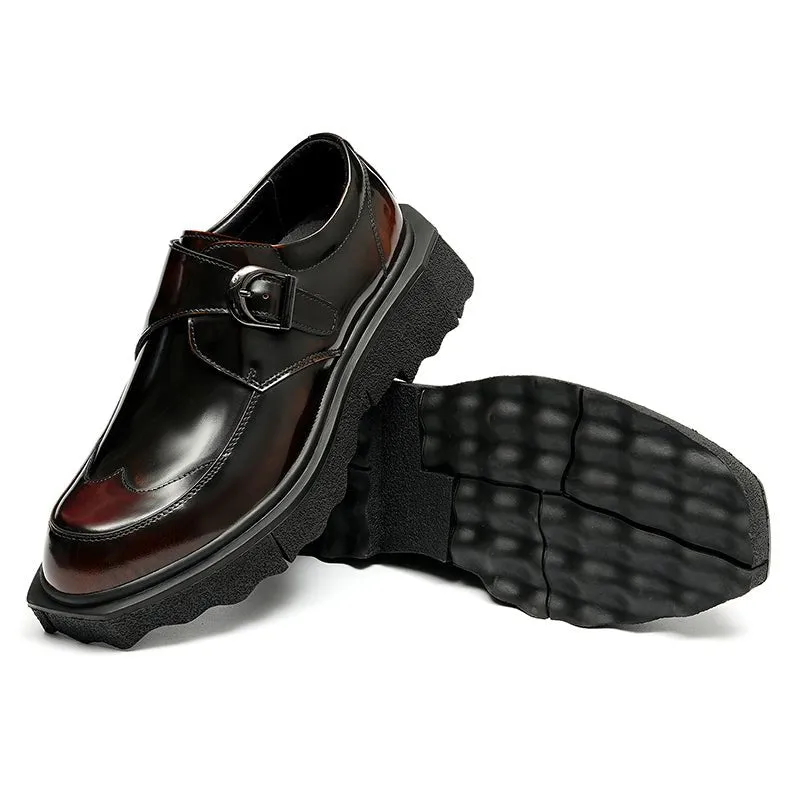Luxalon Leather Monk Straps
