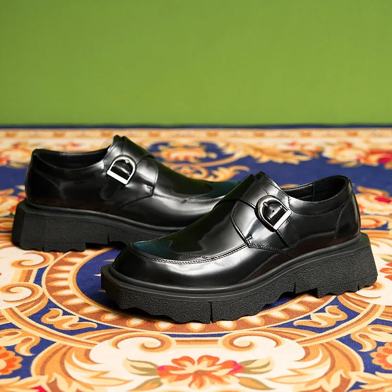 Luxalon Leather Monk Straps