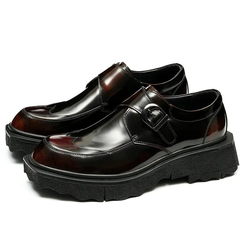 Luxalon Leather Monk Straps