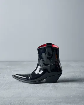 Maison Margiela SS 2019 Patent leather cowboy boots