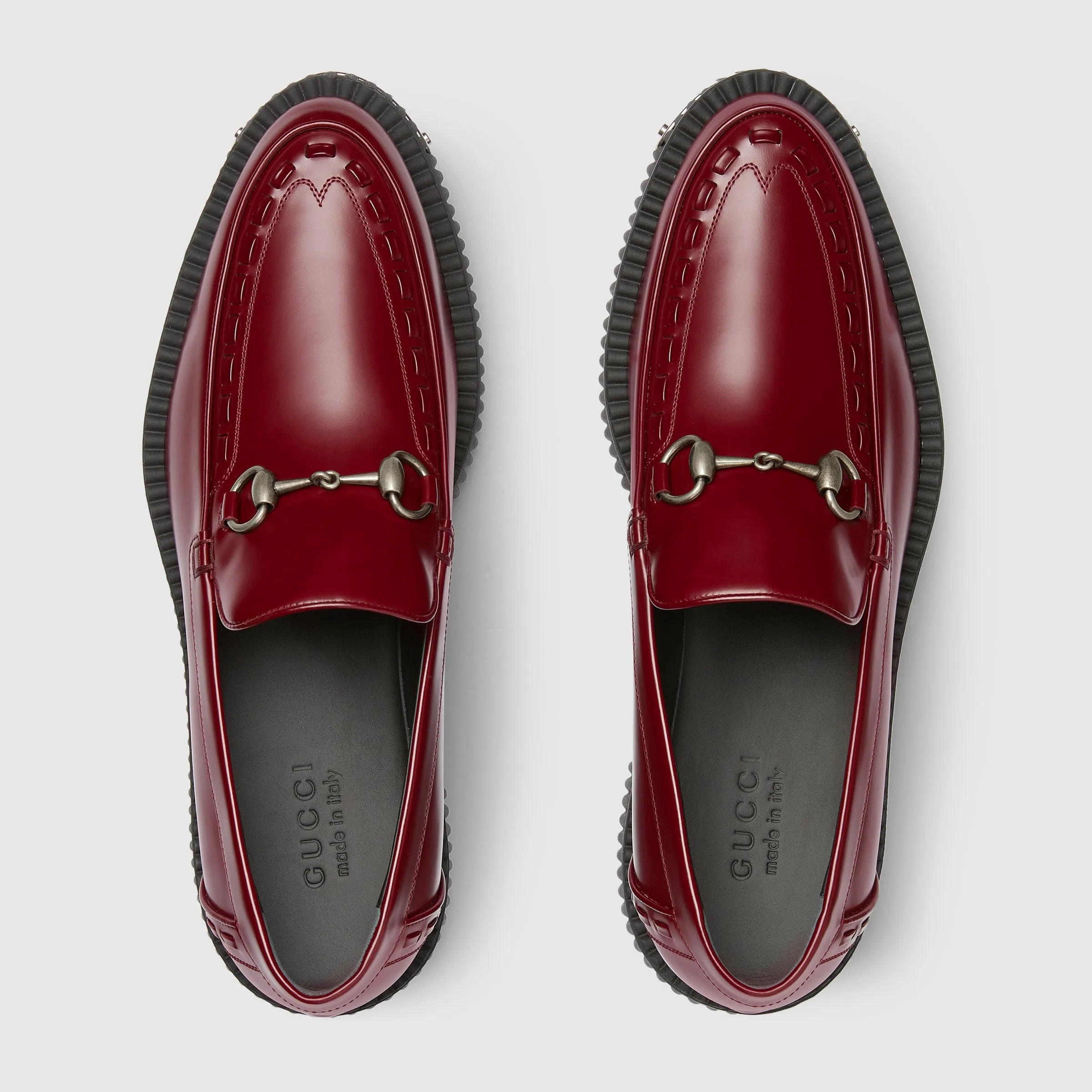 Men's Gucci Horsebit Creeper Loafer