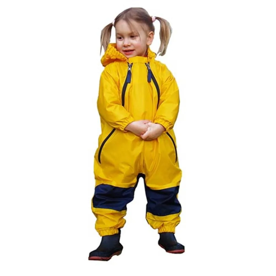 Muddy Buddy Waterproof Coveralls - Yellow