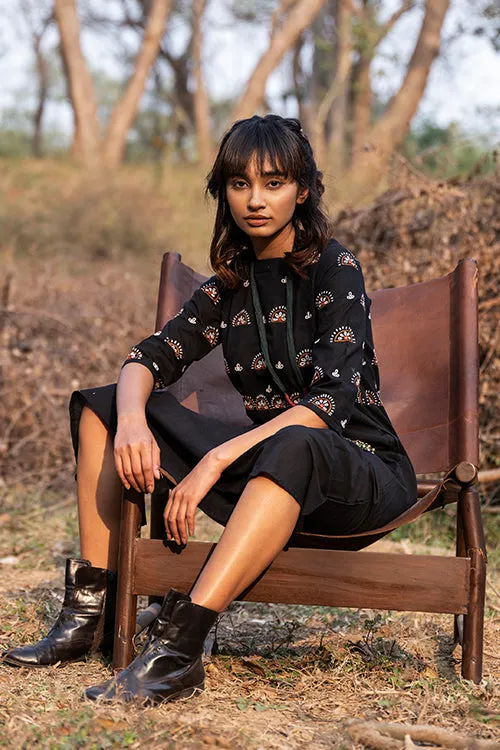 Okhai 'Caviar' Hand Embroidered Pure Cotton Dress
