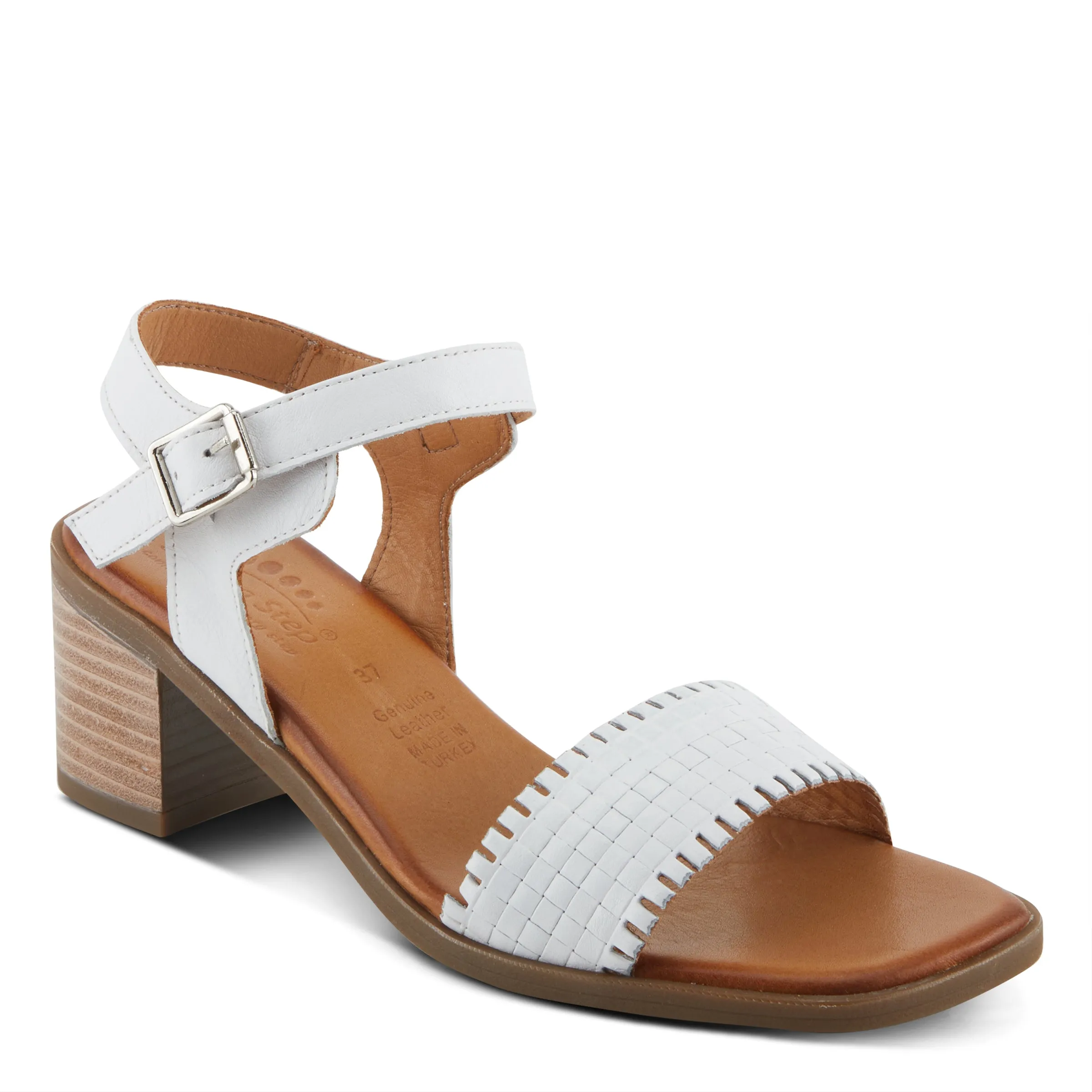 Spring Step Shoes Nifona Women’s Embossed Leather Sandals