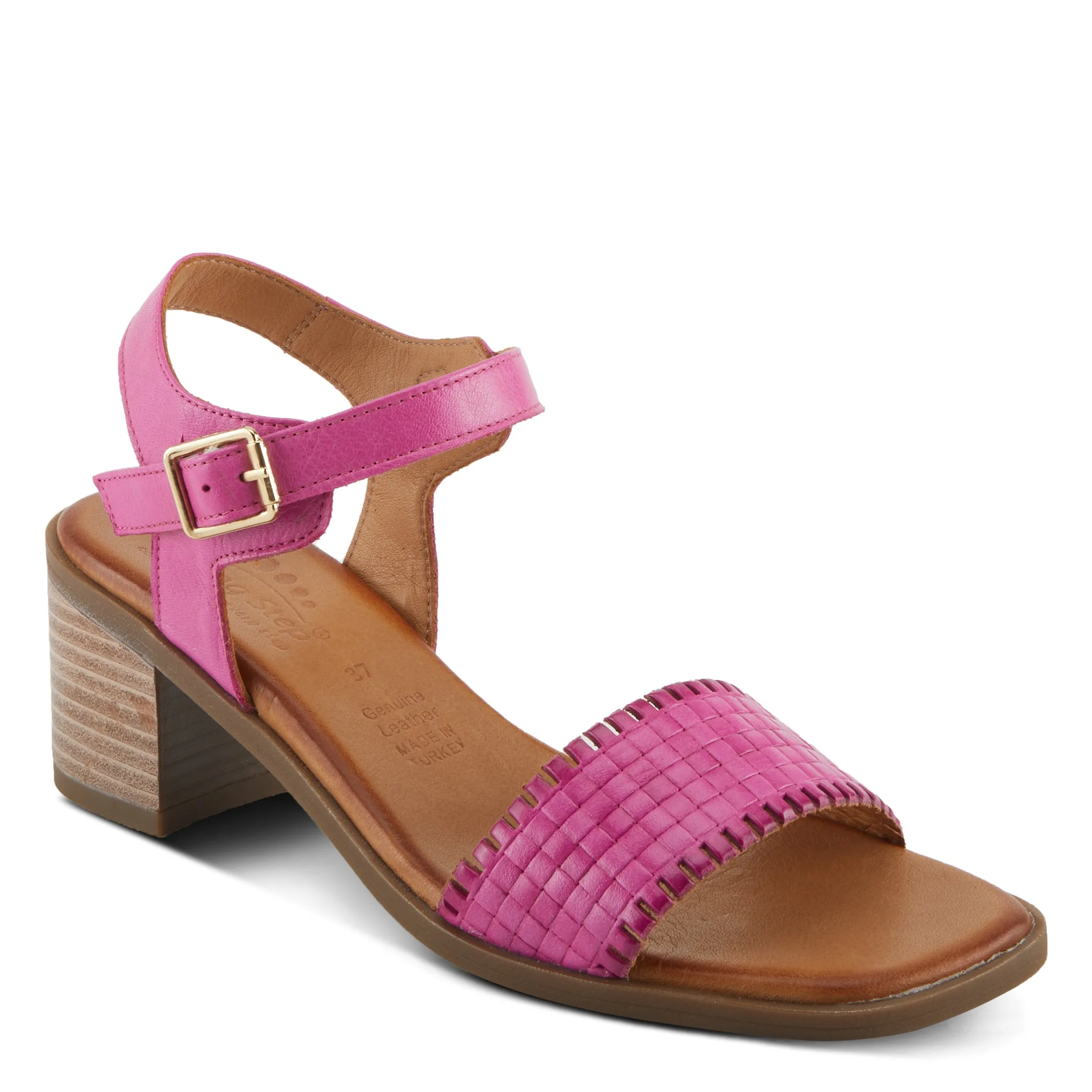 Spring Step Shoes Nifona Women’s Embossed Leather Sandals