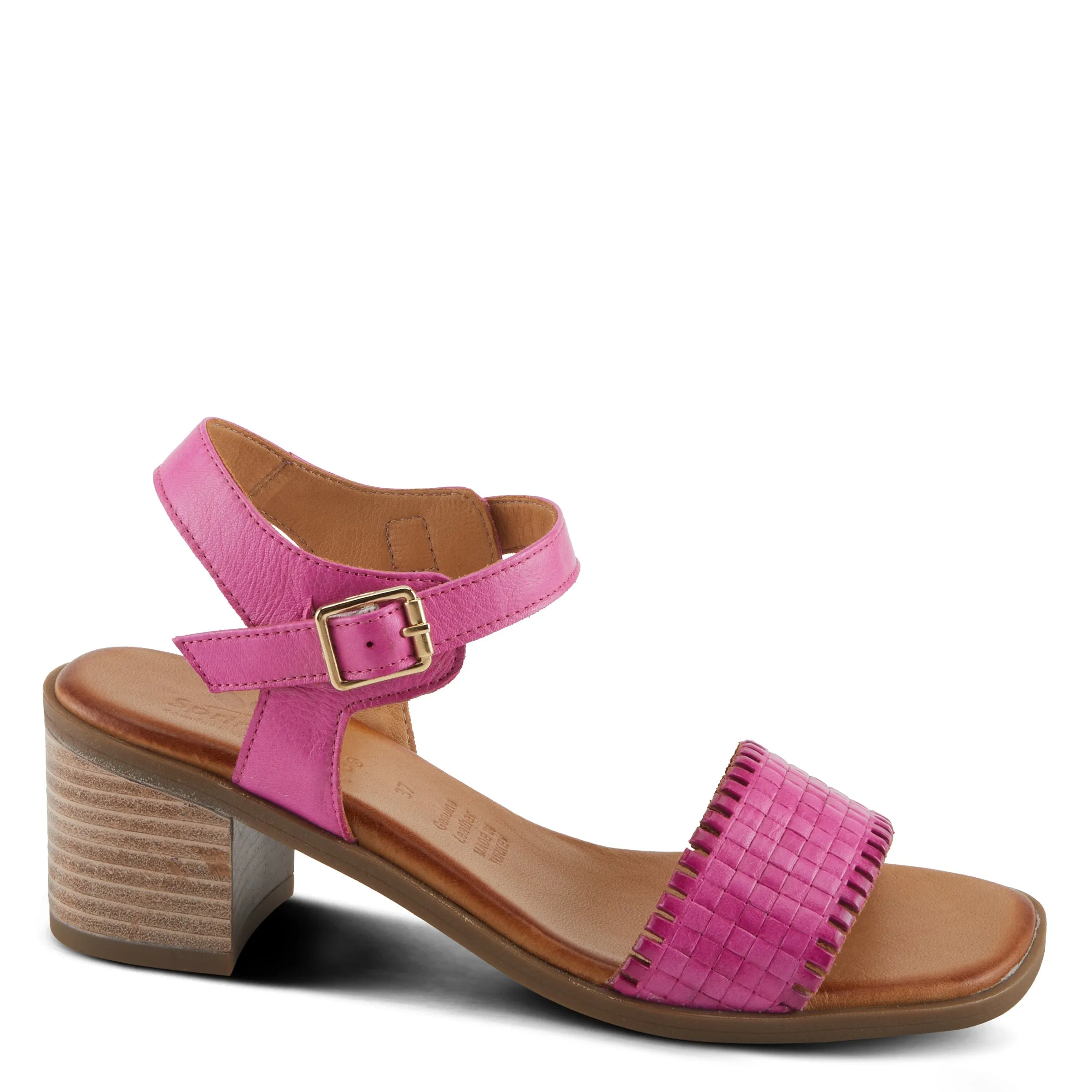 Spring Step Shoes Nifona Women’s Embossed Leather Sandals