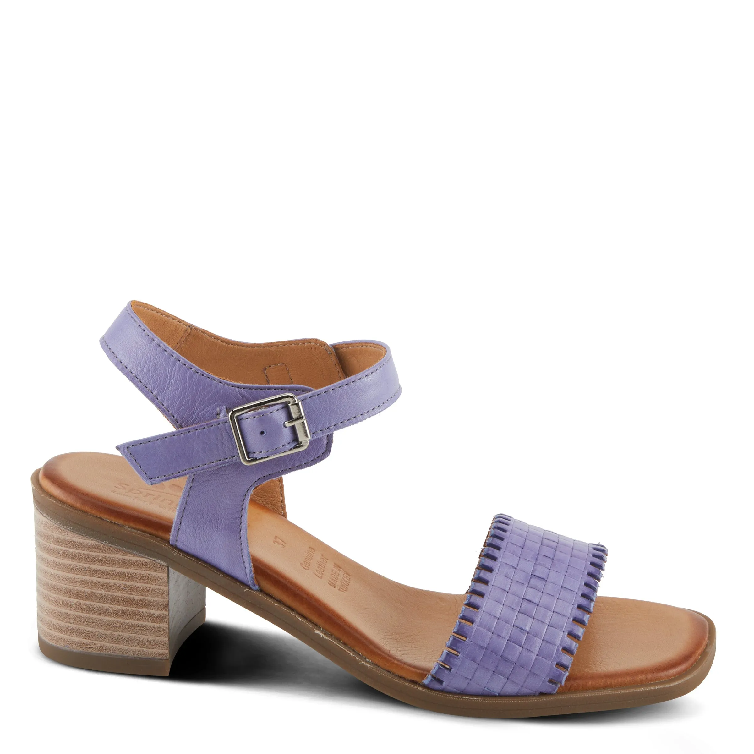 Spring Step Shoes Nifona Women’s Embossed Leather Sandals