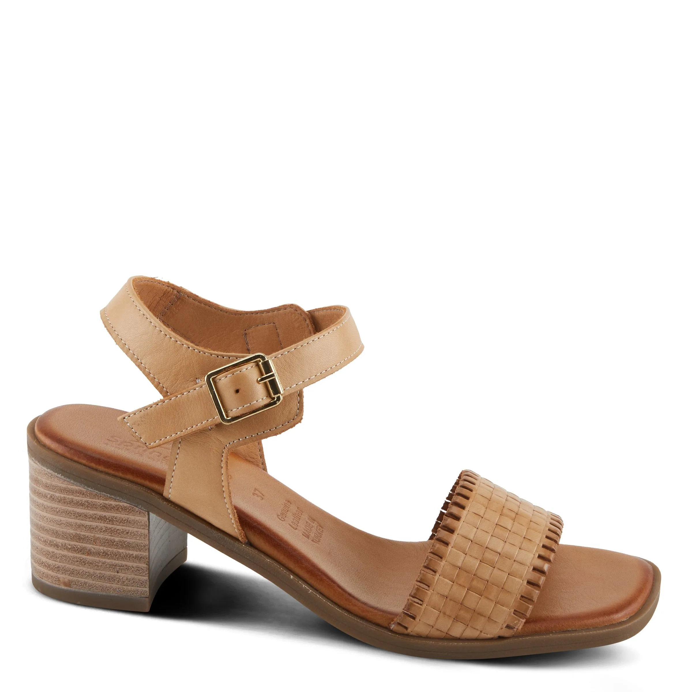 Spring Step Shoes Nifona Women’s Embossed Leather Sandals