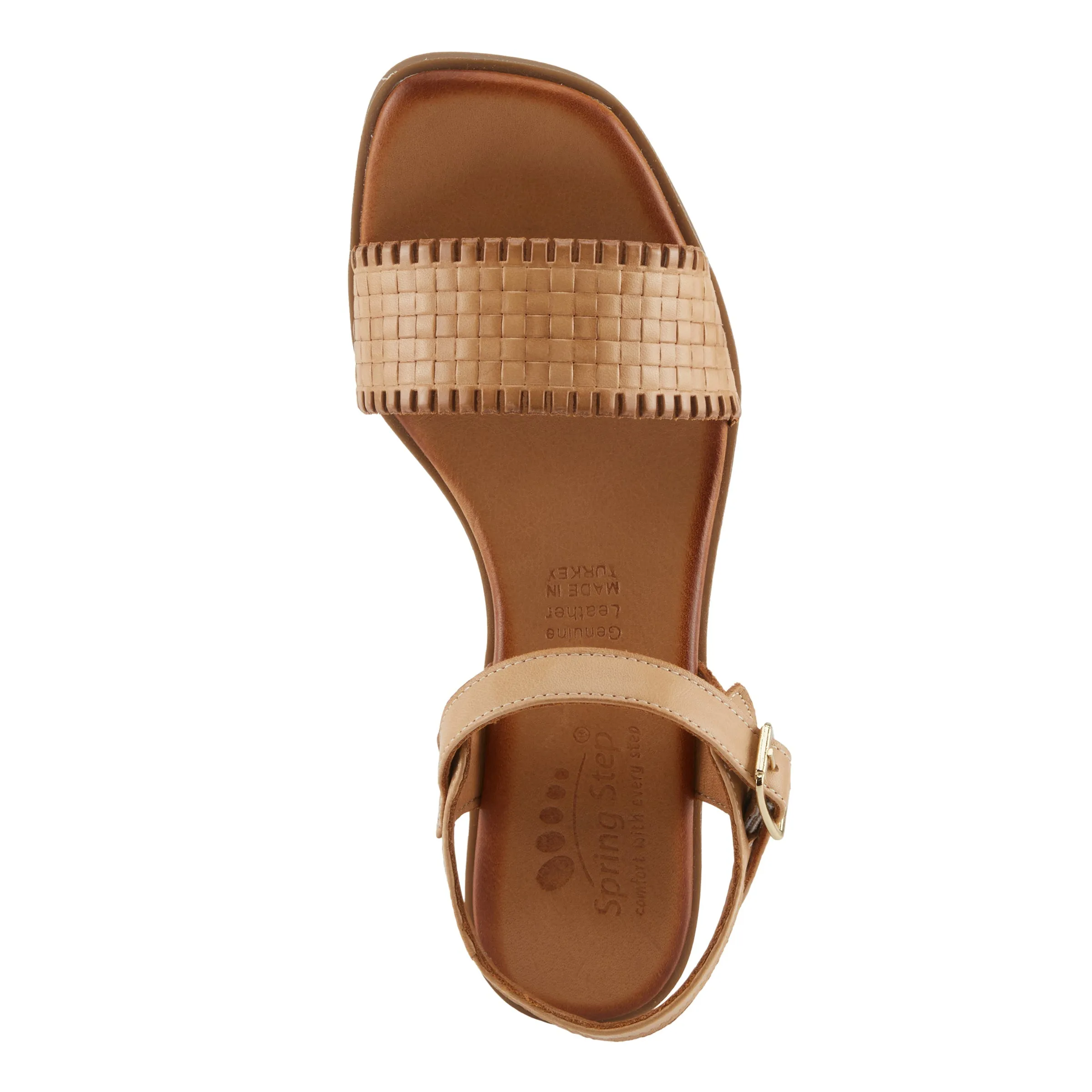Spring Step Shoes Nifona Women’s Embossed Leather Sandals