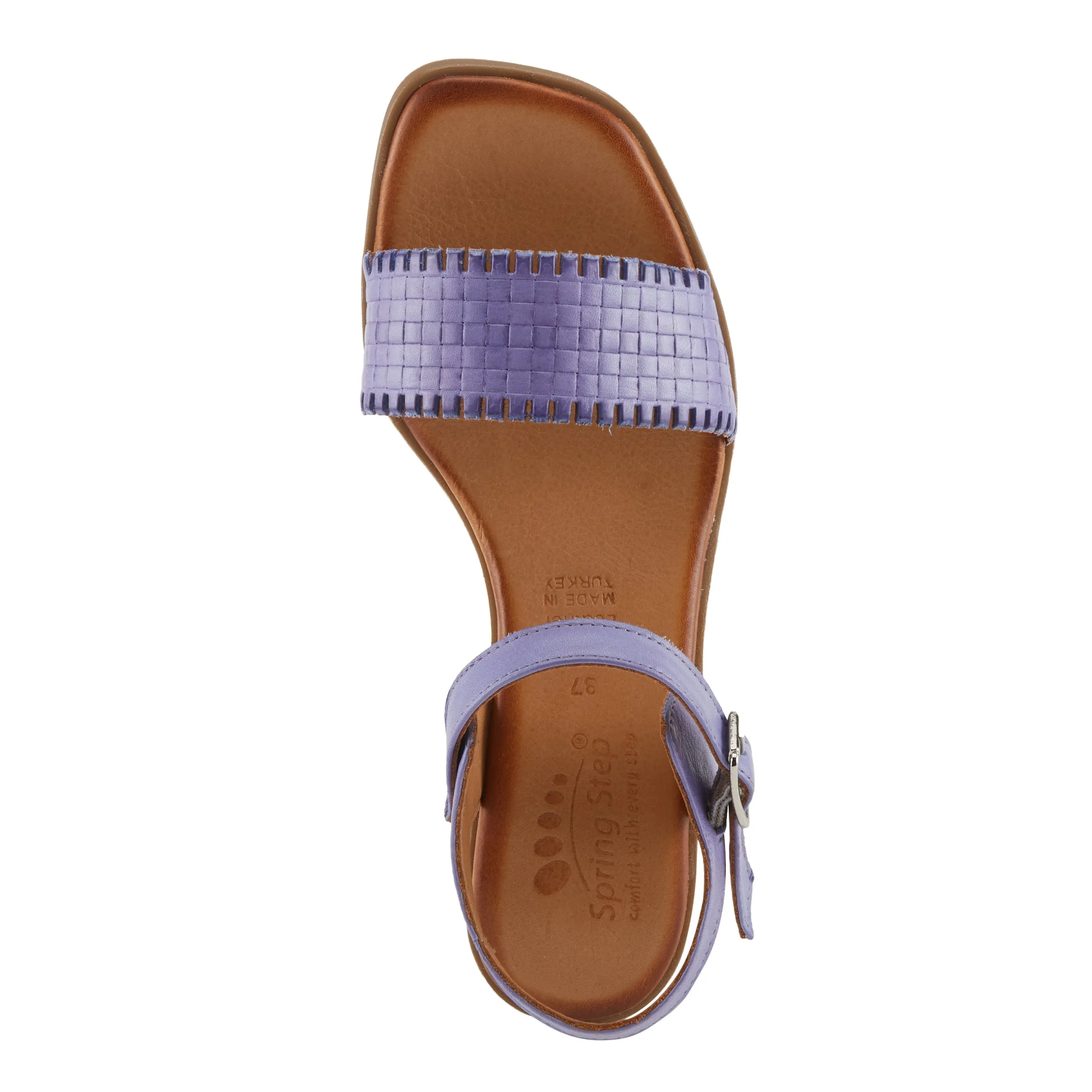 Spring Step Shoes Nifona Women’s Embossed Leather Sandals