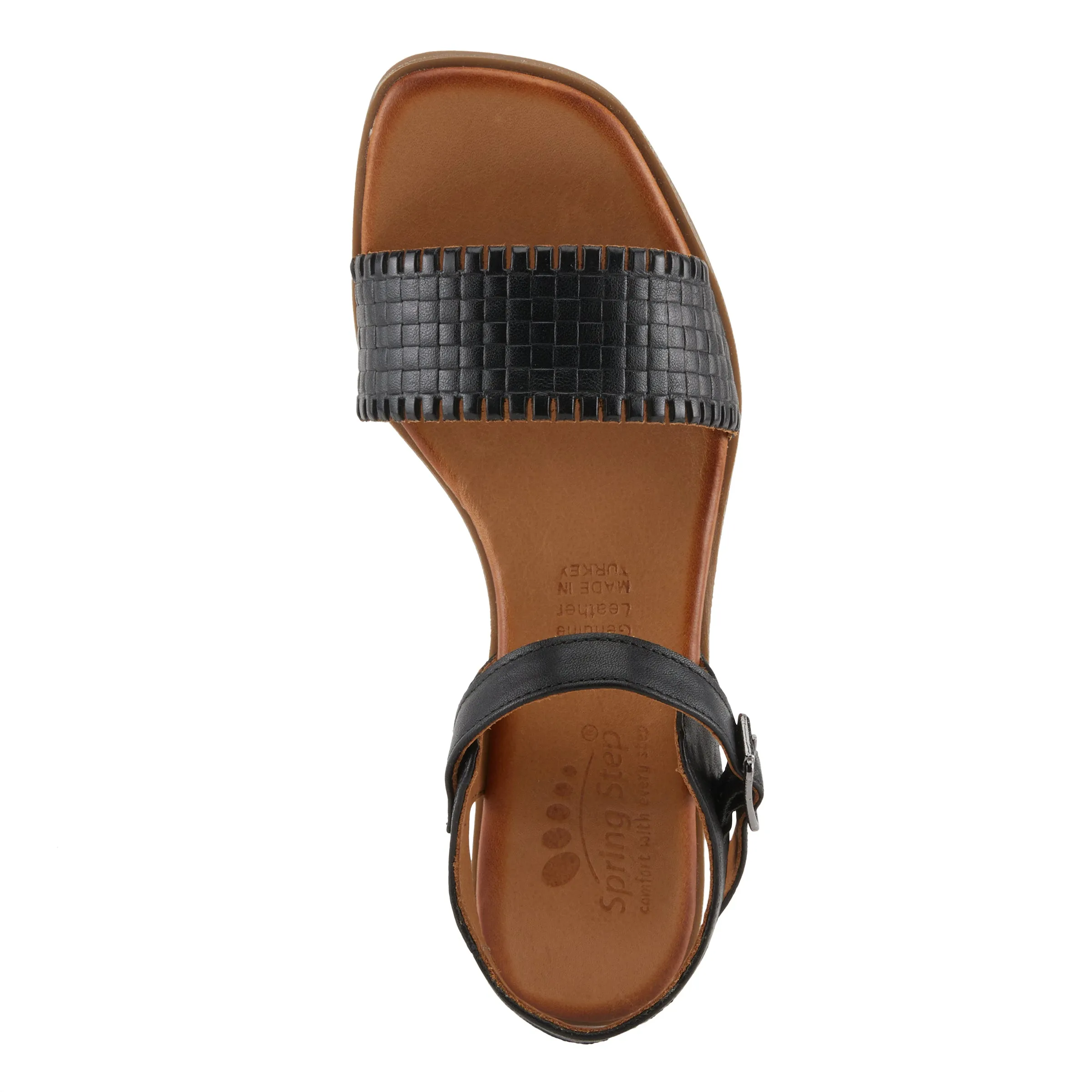 Spring Step Shoes Nifona Women’s Embossed Leather Sandals