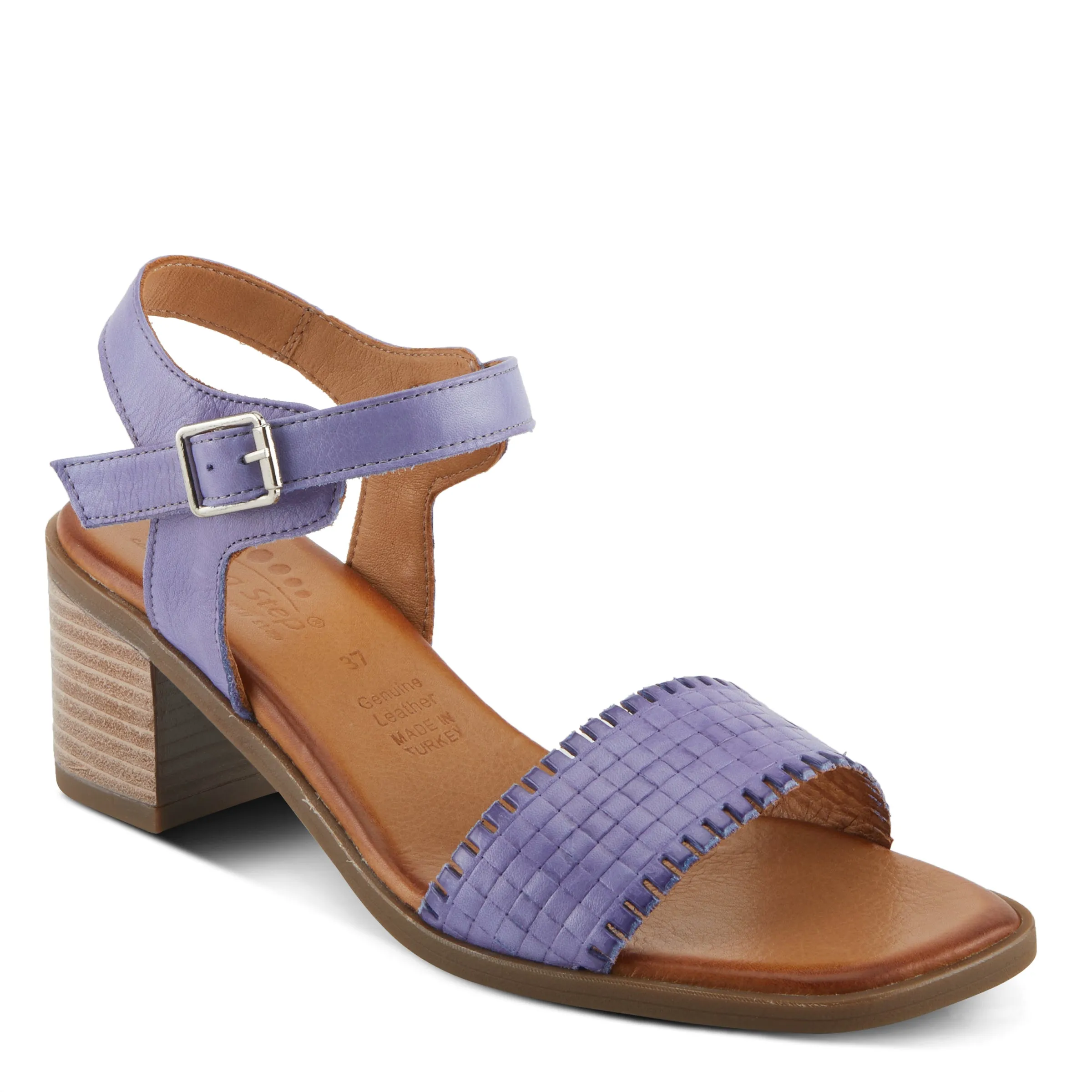 Spring Step Shoes Nifona Women’s Embossed Leather Sandals