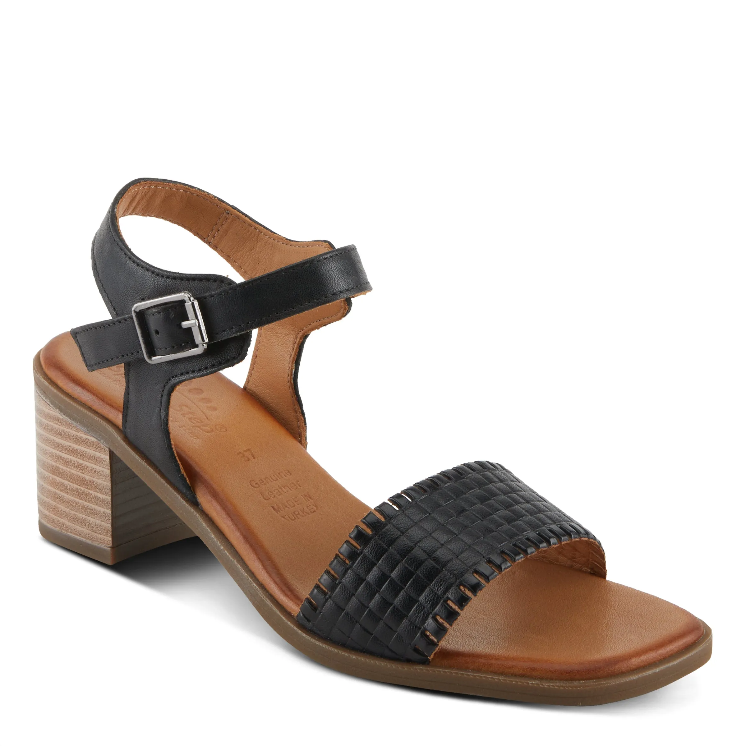 Spring Step Shoes Nifona Women’s Embossed Leather Sandals