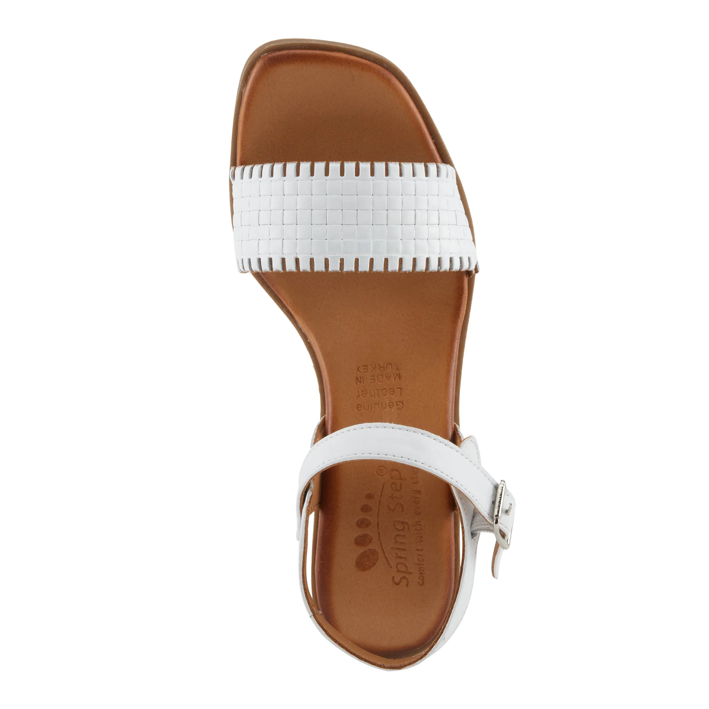 Spring Step Shoes Nifona Women’s Embossed Leather Sandals
