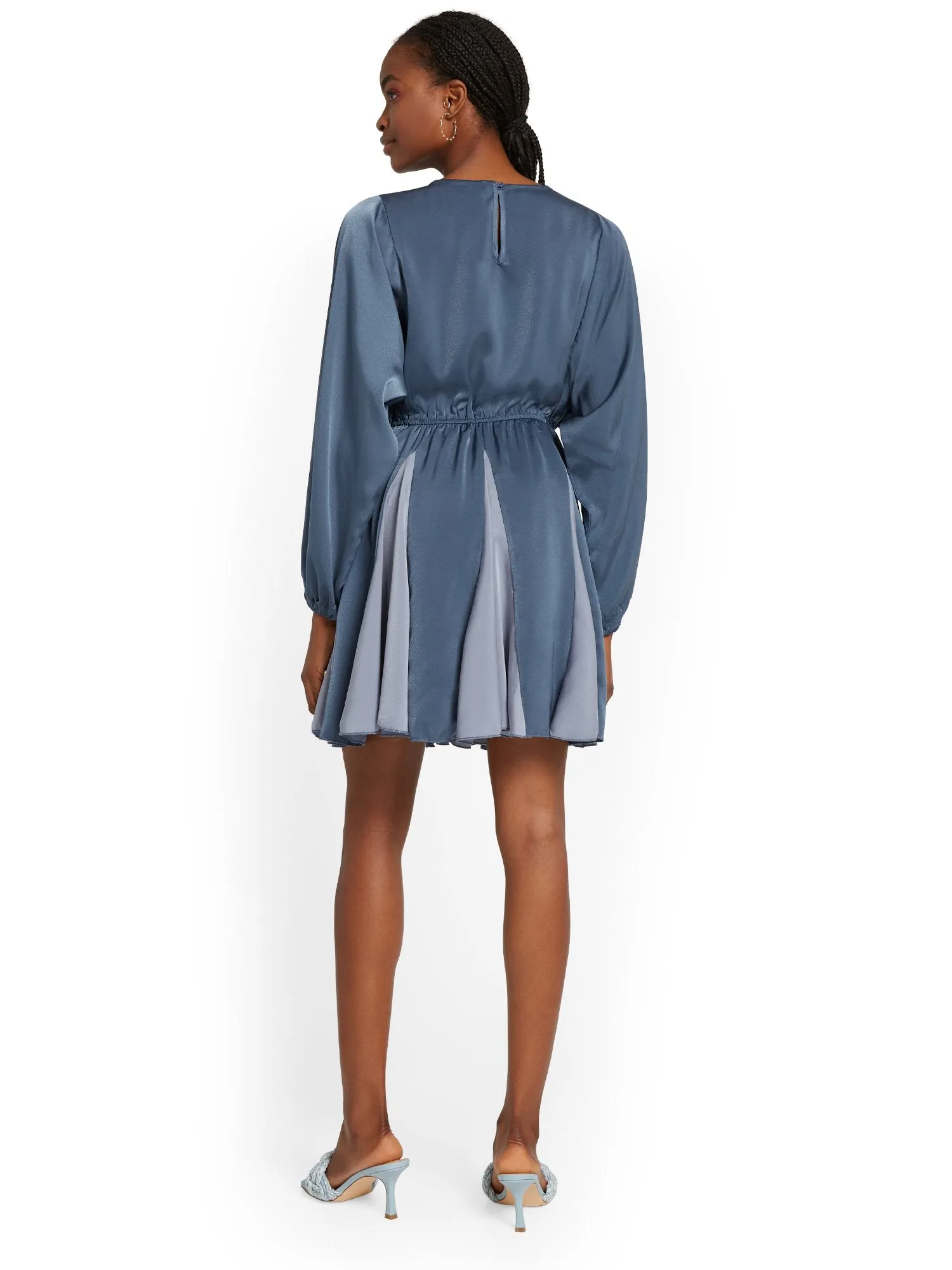 Strut & Bolt Long-Sleeve Pleated Mini Dress - Brands We Love