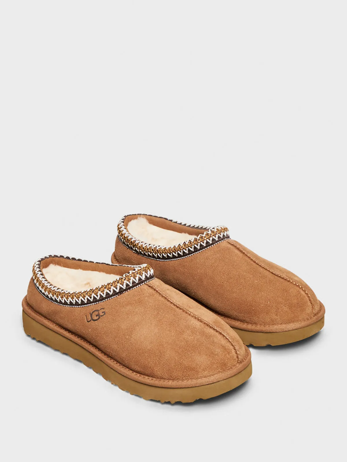 Tasman Slippers in Chestnut