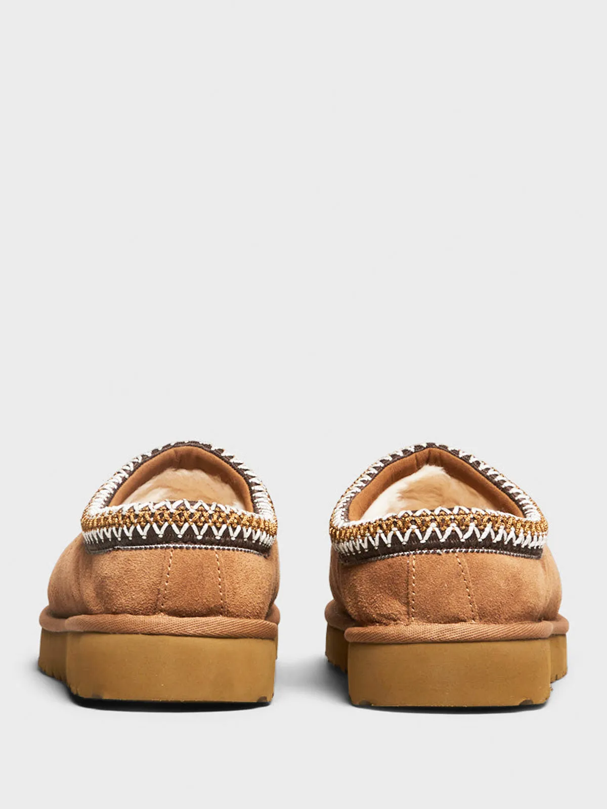 Tasman Slippers in Chestnut