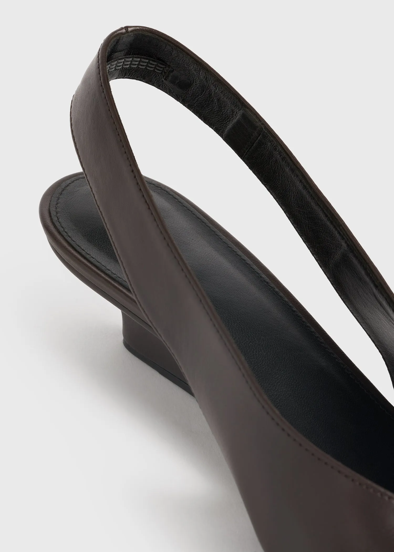 The Wedge-Heel Slingback bark