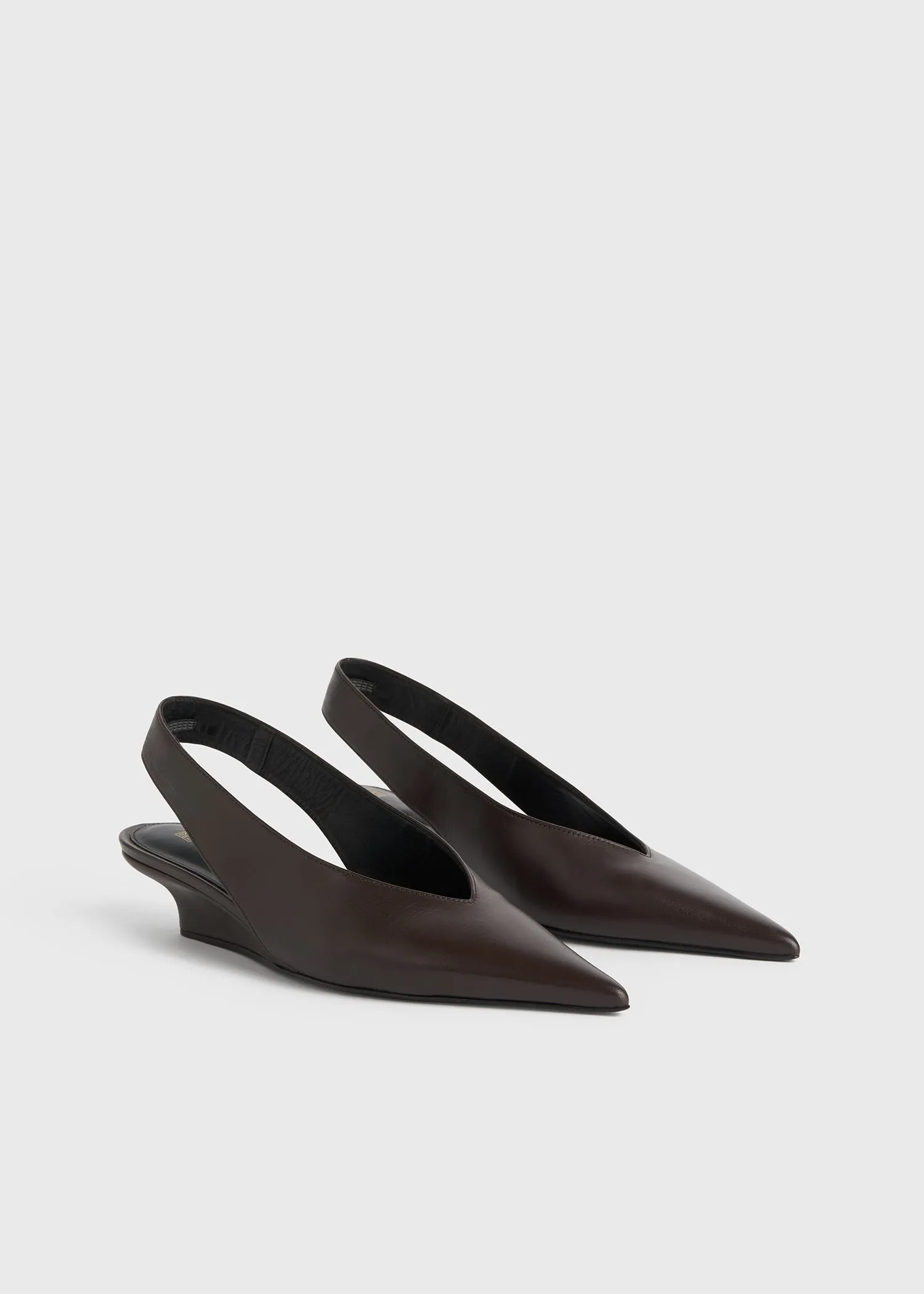 The Wedge-Heel Slingback bark