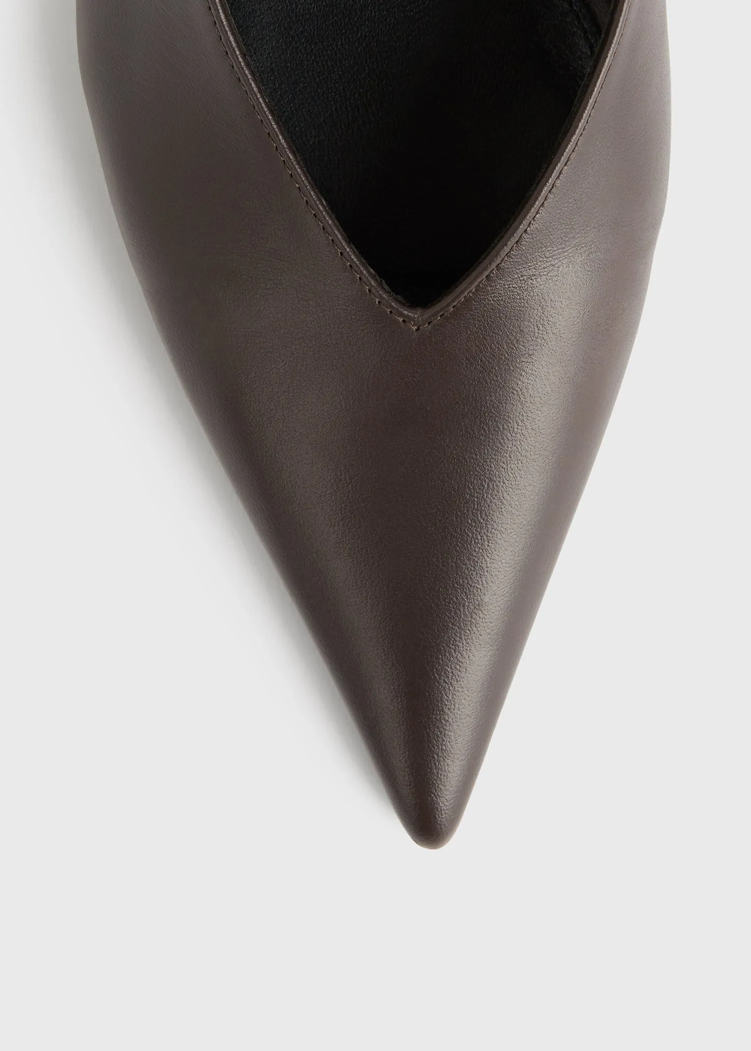 The Wedge-Heel Slingback bark